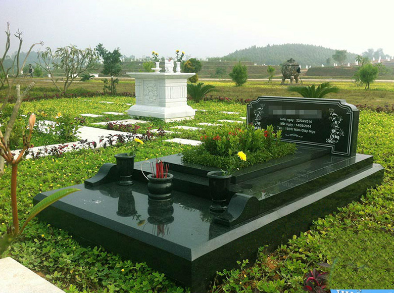 Mộ Đá Granite Nguyên Khối